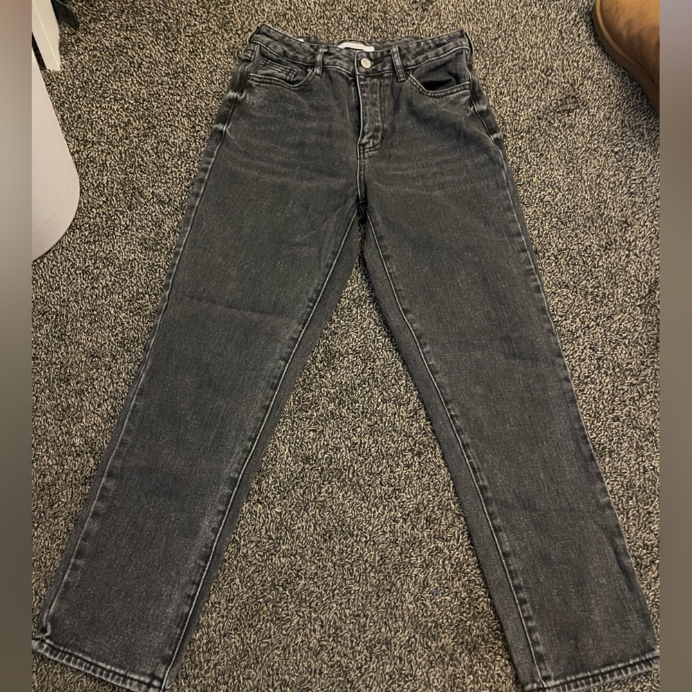 Pacsun black mom jeans size 25